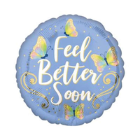 Anagram Foil Balloon 18" Round Feel Better Soon