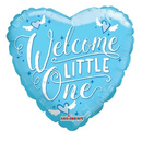 APAC Foil Balloon Welcome Little One Blue 18