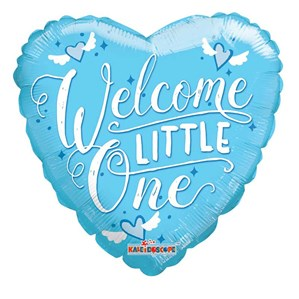 APAC Foil Balloon Welcome Little One Blue 18