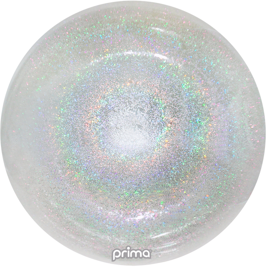 Foil Balloon 20" Silver Glitter Sphere