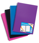 Tiger Stationery 5 Pack Notebook Twin Wire A4