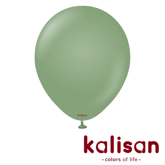 Kalisan Retro Eucalyptus Green 18" Latex 25pk