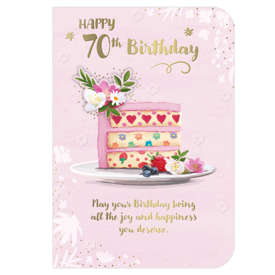 Prelude 6 Pack Cards C50 Birthday Age 70