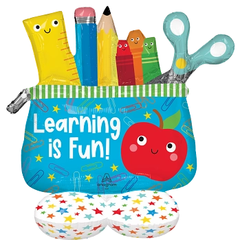 Anagram Foil Balloon Airloonz Pencil Pouch 32