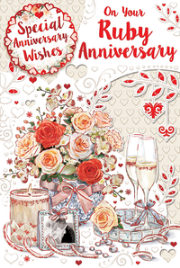 Xpress Yourself 6 Pack Cards C75 Ruby Anniversary