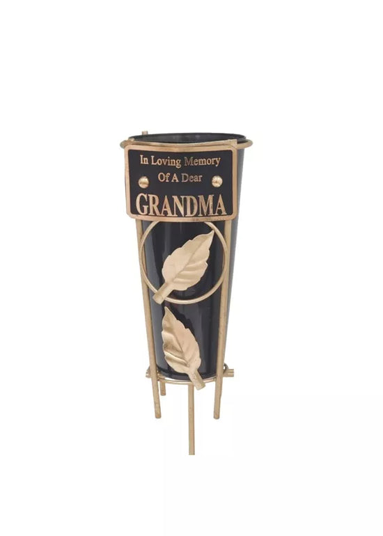 David Fischoff Grave Vase Grandma 36cm
