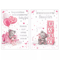 Poppyhill 12-pack of Christening cards featuring open design and elegant details, perfect for special religious occasions.