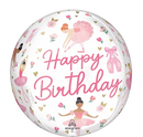 Anagram Foil Balloon Ballerina Girl Birthday 16