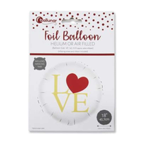 Foil Balloon 18" Round Love