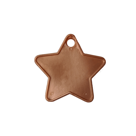 Sear 100 Pack Balloon Weight Star Rose Gold