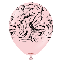 Kalisan Space Nebula Pink/Black 12" Latex 25pk