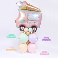 Kalisan Macaron Lilac 24" Latex Balloons 2pk