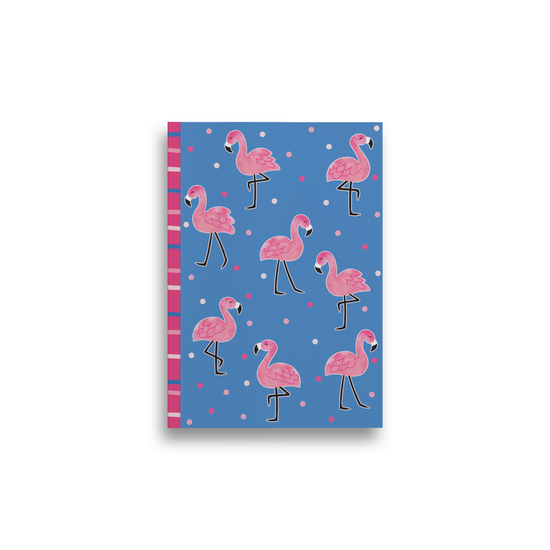 Notepad Flamingo A5 Lined 80Gsm 100 Sheets