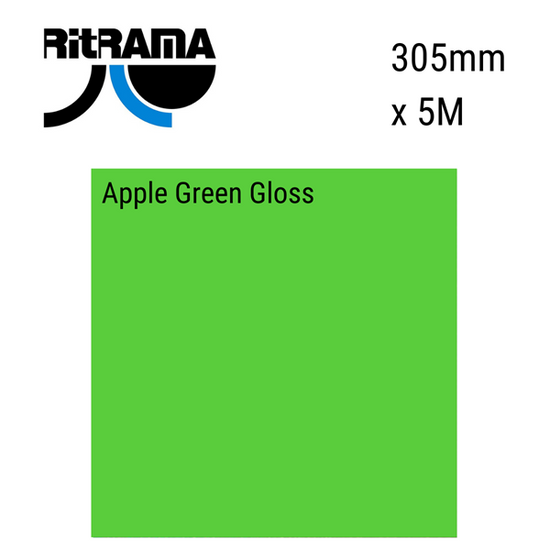 Ritrama Vinyl L Grade Gloss Apple Green 305mm x 5m