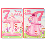 Poppyhill C50 Birthday Age 7 12pk
