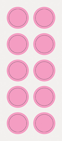 Unique 8 Pack Treat Bags Holy Cross Pink