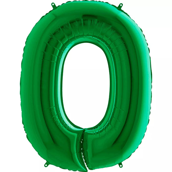 Grabo Foil Balloon Green 40" Numbers 0 - 9