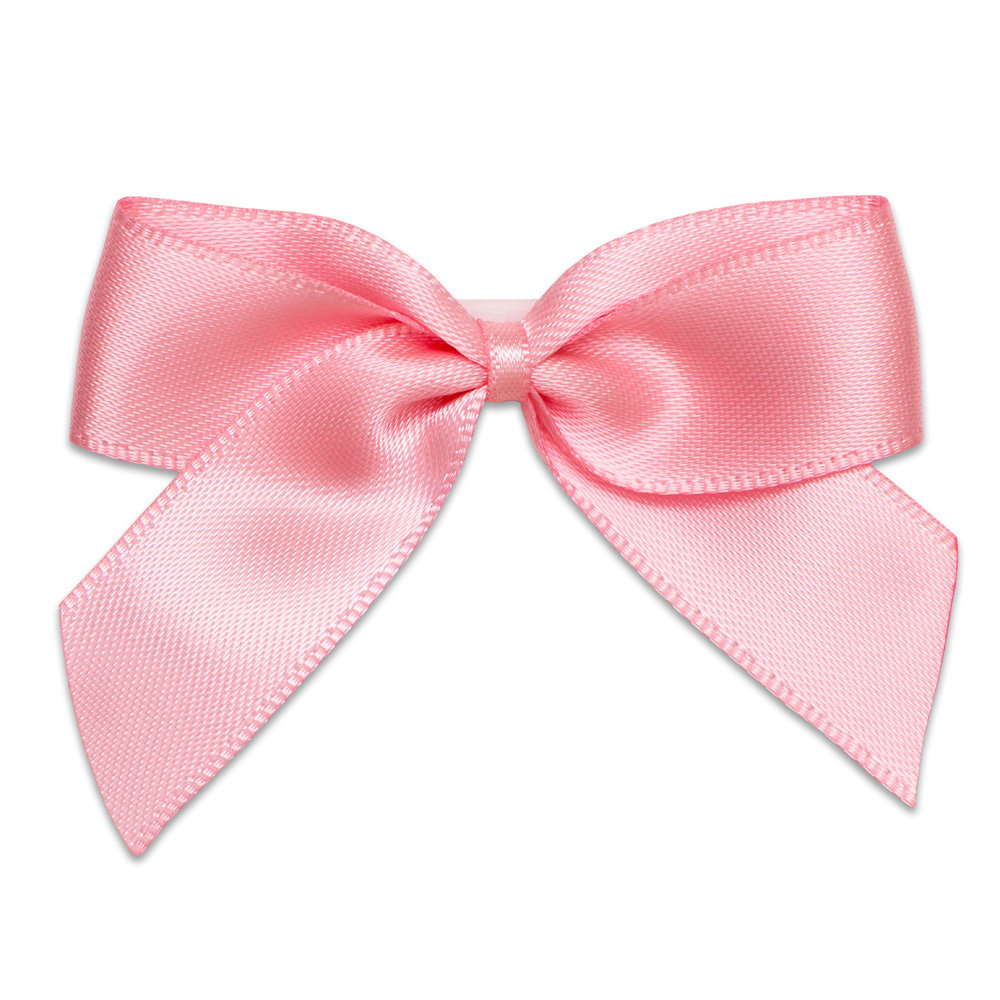 Italian Options 12 Pack Ribbon Bows Pink 5cm