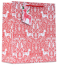 Partisan 6 Pack Gift Bag Holly Medium