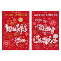 Poppyhill C50 Christmas Grandson 12pk