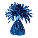 Blue 6oz Foil Tassel Balloon Weight