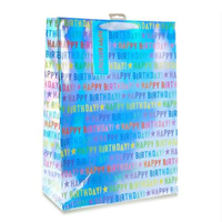 6pk Giftbag Metallic Birthday XL