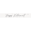 Unique Banner Happy Retirement 9ft