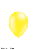 Decotex Pro Fashion Yellow 5" Latex 100pk