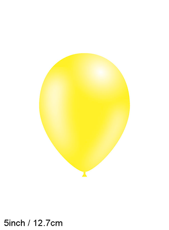 Decotex Pro Fashion Yellow 5" Latex 100pk