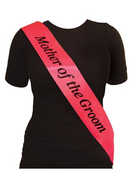 Henbrandt Sash Mother Of The Groom Hot Pink