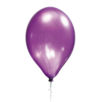Satin Purple 11" Latex Balloons 8pk