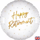 Oaktree White Retirement 18" Foil Balloon