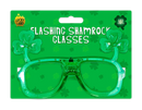 Gem Imports Glasses Shamrock Flashing LED