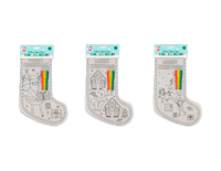 Colour Your Own Stocking 35x24cm (Design May Vary)