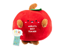 Gem Imports Plush Apple Best Teacher 19.5x15.5cm