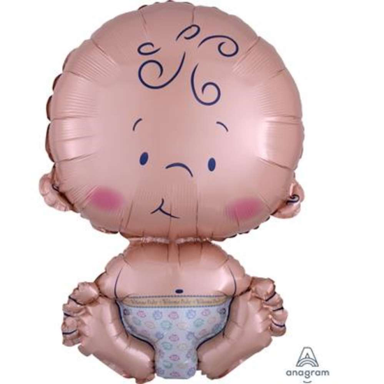 Anagram Foil Balloon Welcome Baby 24"