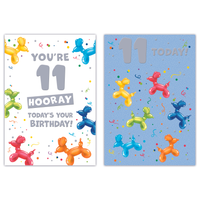 Poppyhill C50 Birthday Age 11 12pk