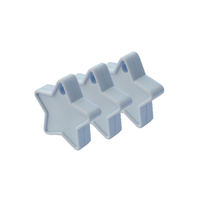 Sear 25 Pack Balloon Weights Pastel Blue Star 40g