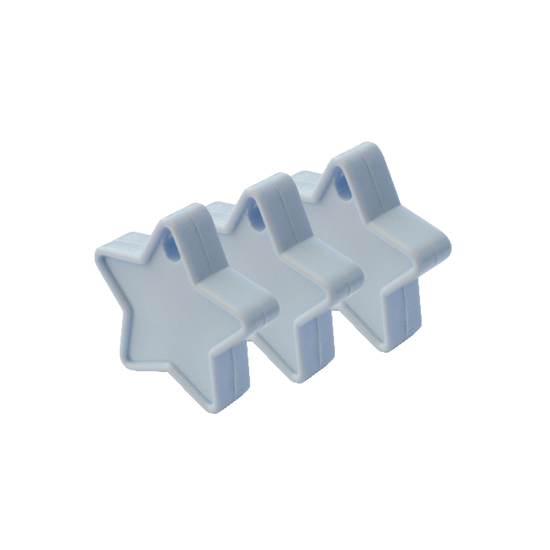 Sear 25 Pack Balloon Weights Pastel Blue Star 40g