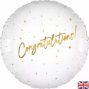 Oaktree White Congrats 18" Foil Balloon