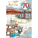 Xpress Yourself C75 Birthday Age 70 6pk