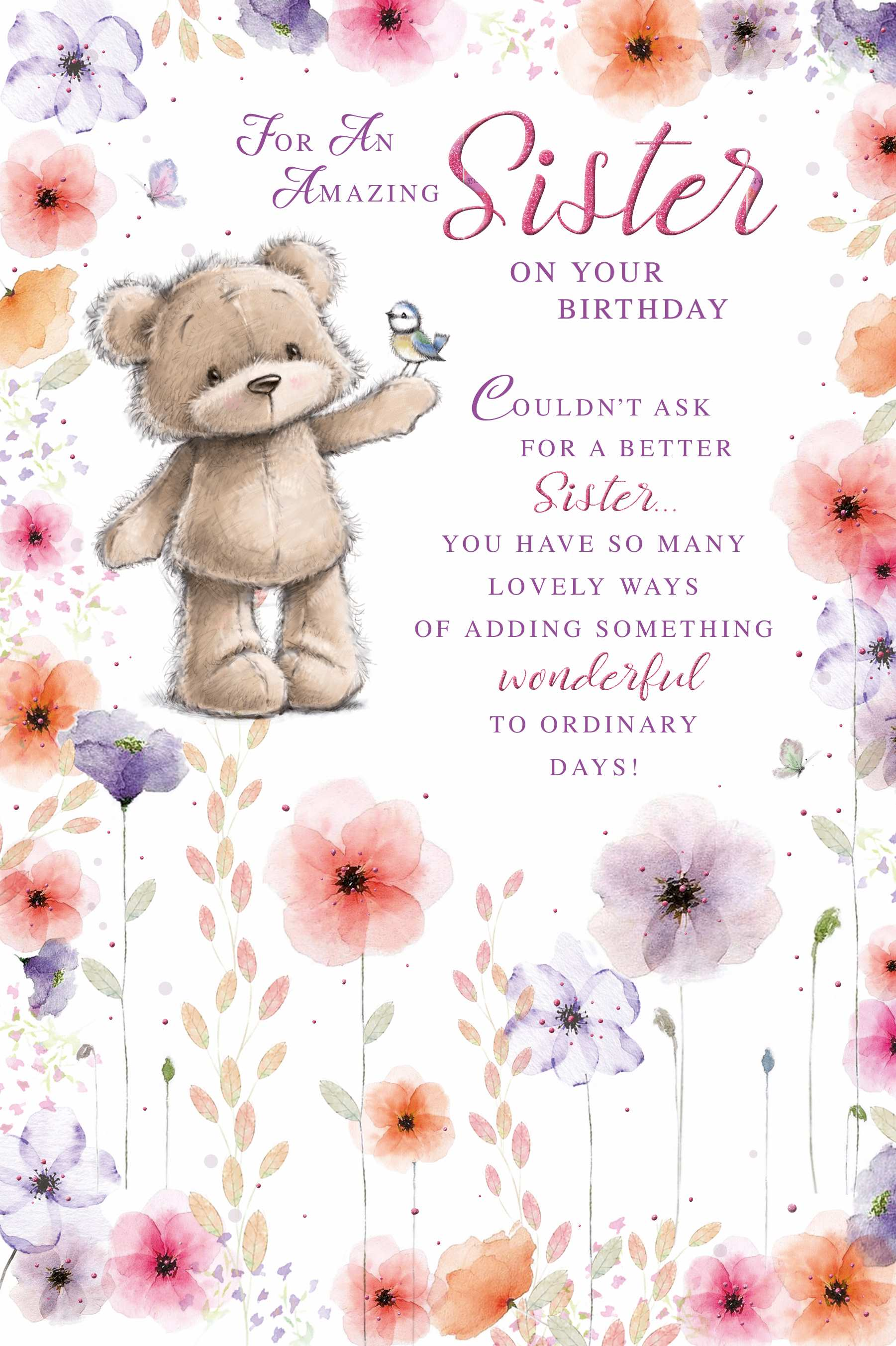 Simon Elvin C75 Birthday Sister 6pk