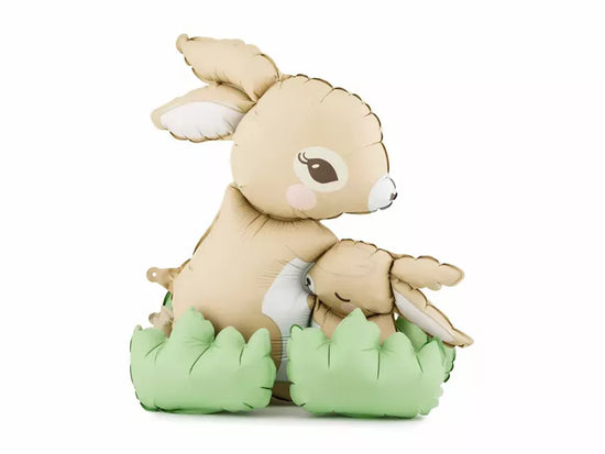 PartyDeco Standing Bunnies 23" Air Fill Foil