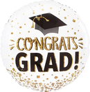 Anagram Congrats Grad Glitter 17" Foil Balloon