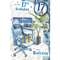 Xpress Yourself C75 Birthday Age 17 6pk