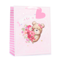 Tiger Feet 6 Pack Gift Bag Just For You Medium