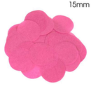 Confetti Round Bio-Degradable 15mm 14g Fuchsia