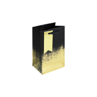 Black & Gold Distressed Perfume Gift Bag 6pk