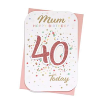 Prelude C75 Birthday Age 40 Mum 6pk