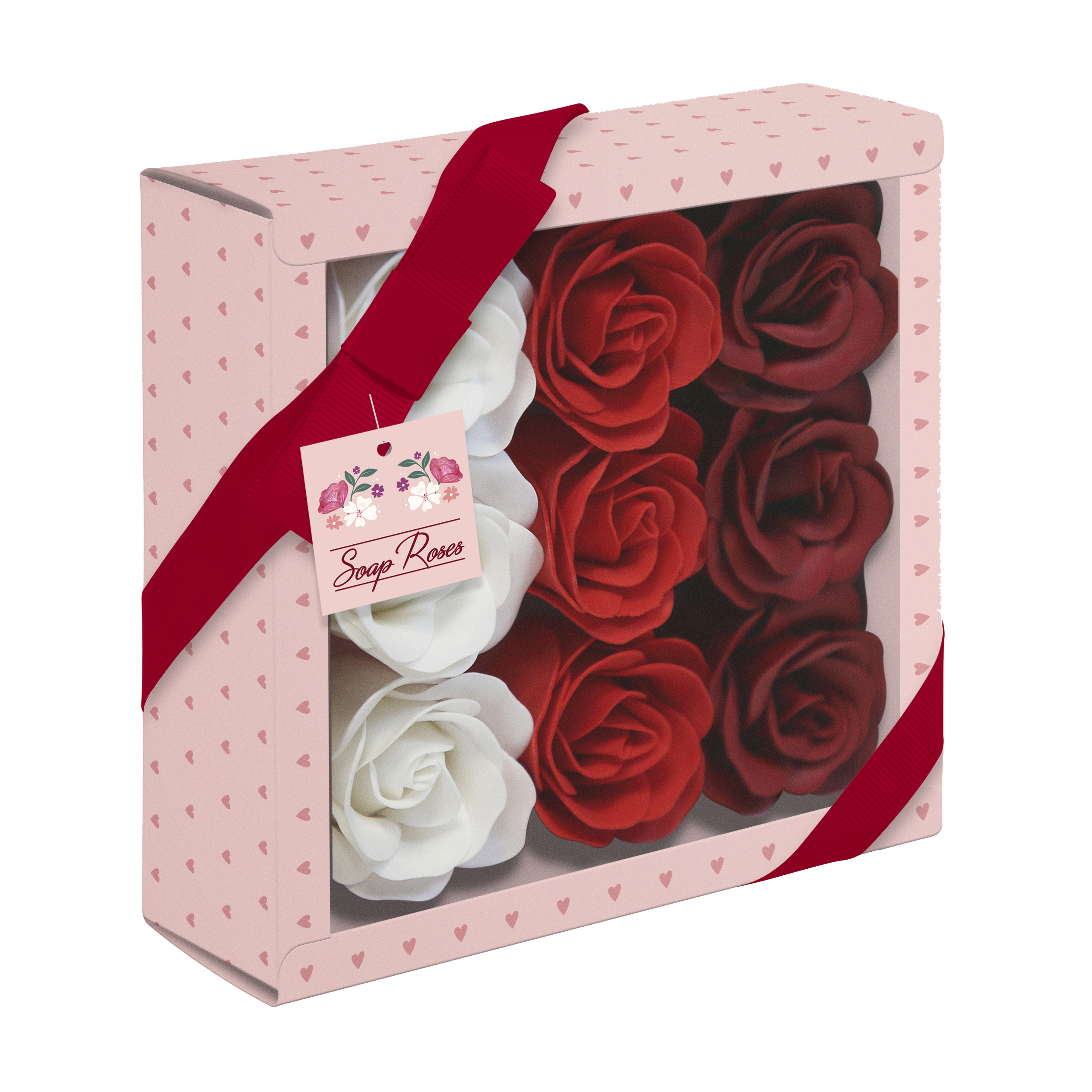 Soap Roses Gift Box 9pk